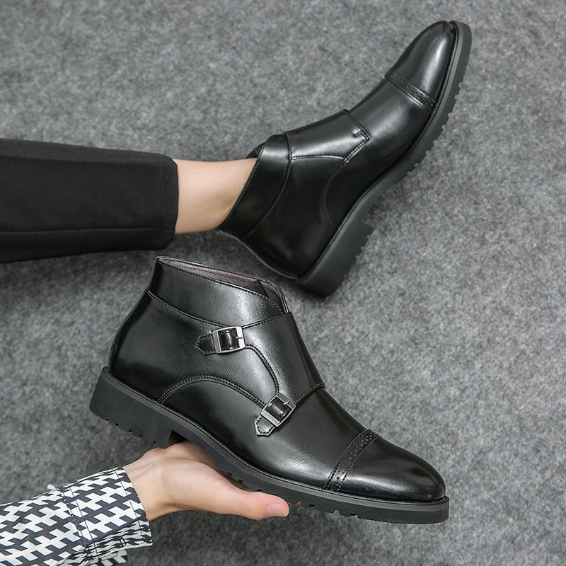 Darell | Botine cu două catarame