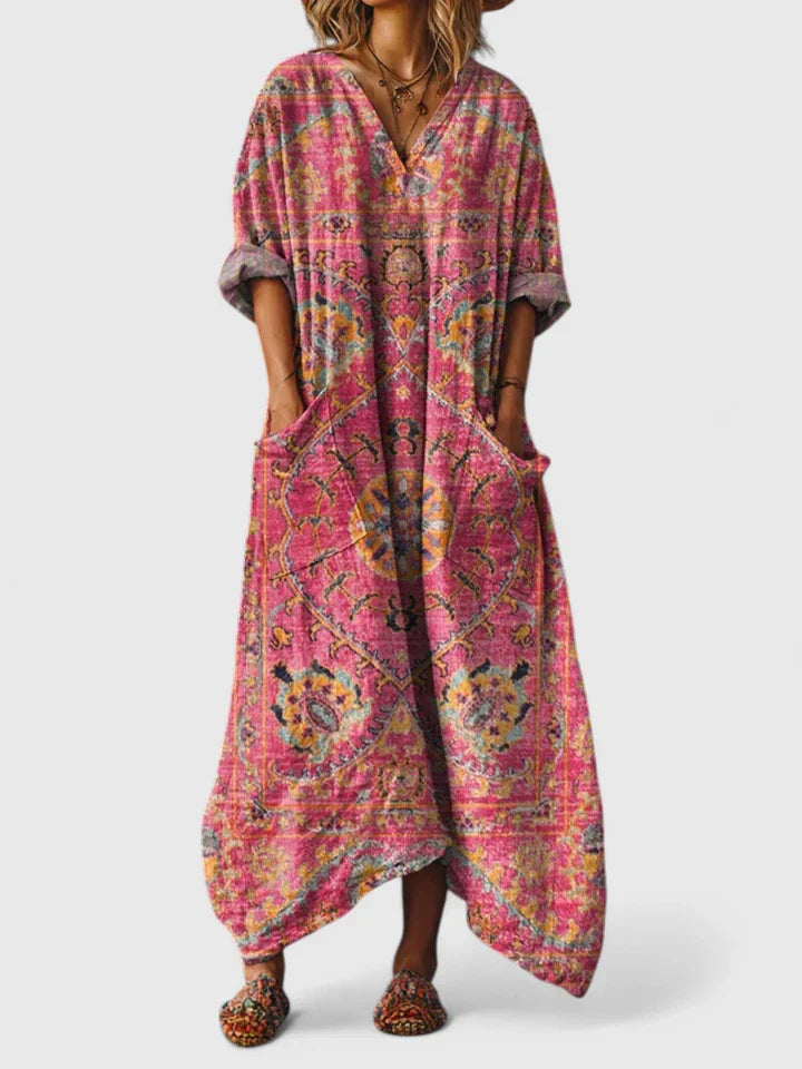 Larisa – Rochie cu decolteu în V
