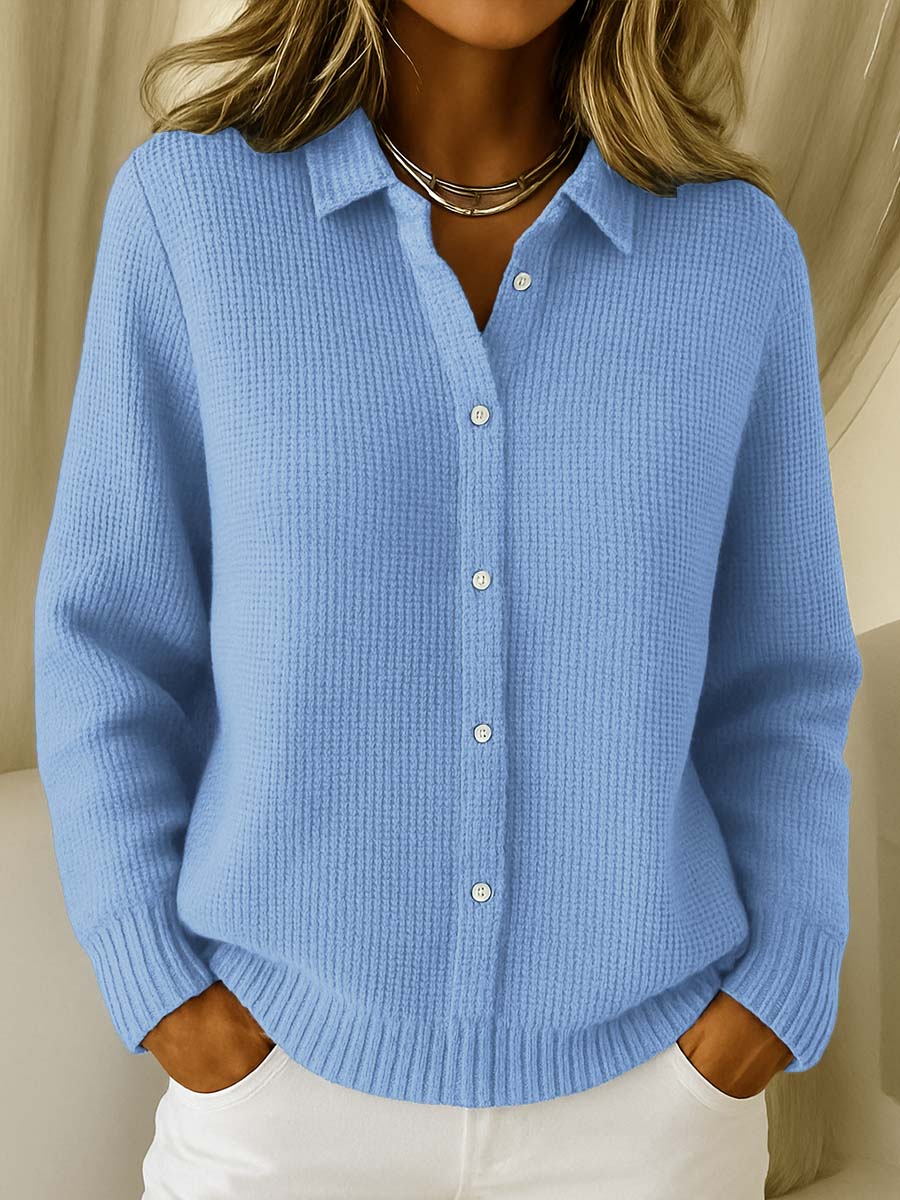 Elena | Cardigan Classic din Tricot Moale 