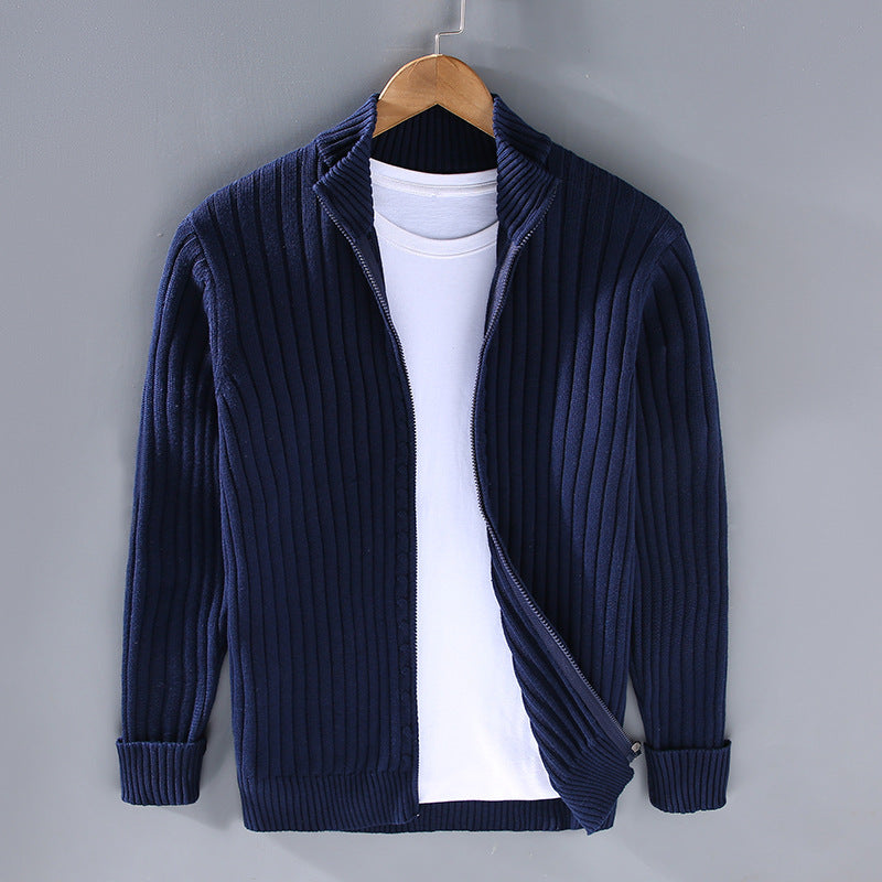 Giovanni | Cardigan tricot cu fermoar