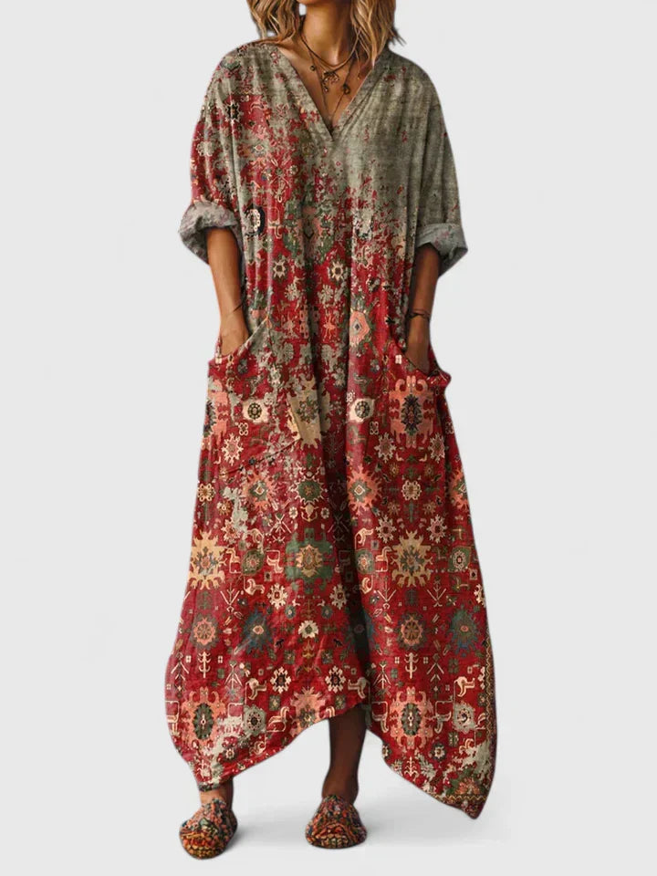 Larisa – Rochie cu decolteu în V