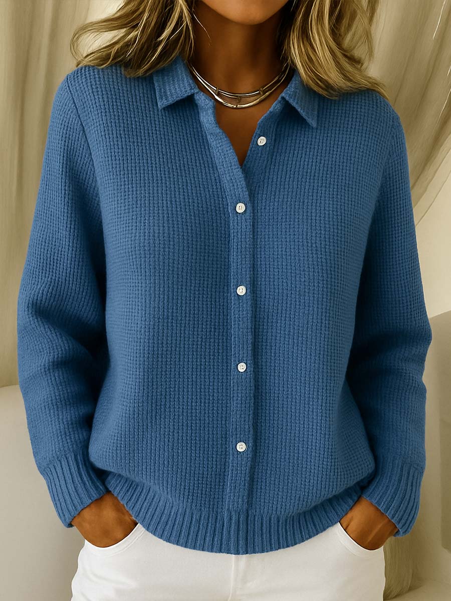 Elena | Cardigan Classic din Tricot Moale 