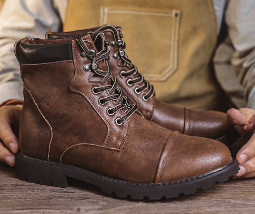 Colton | Botine din Piele Premium pentru Bărbați