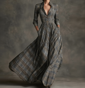 Laila | Rochie cu carouri chic 
