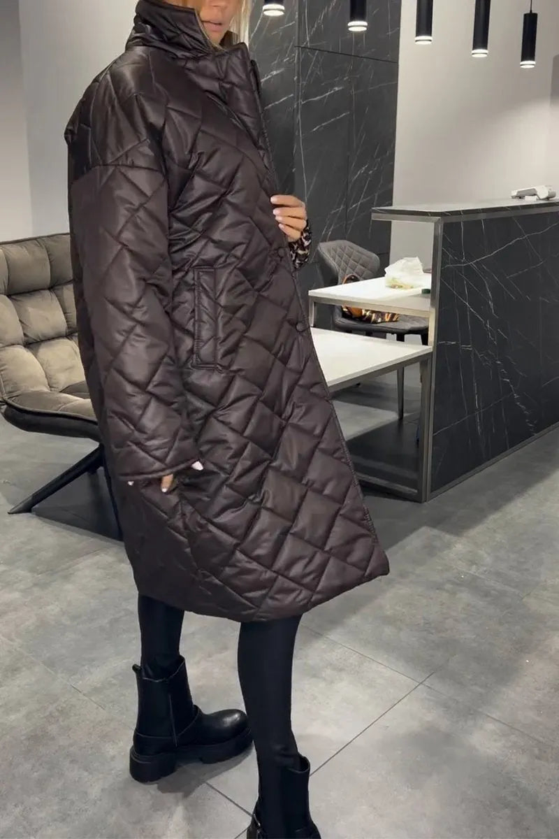 Julia | Palton Leopard Eleganță 