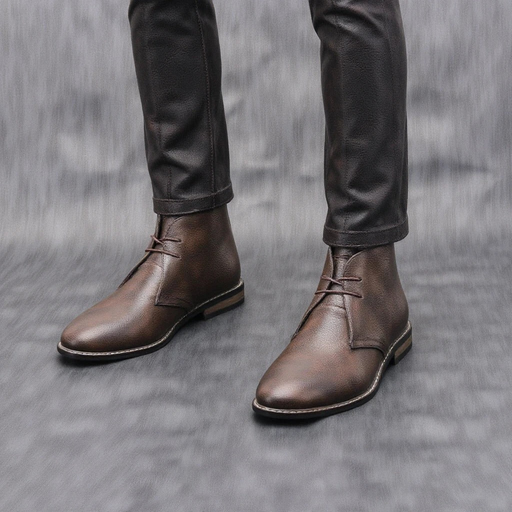 Clayton | Botine din Piele Elegante