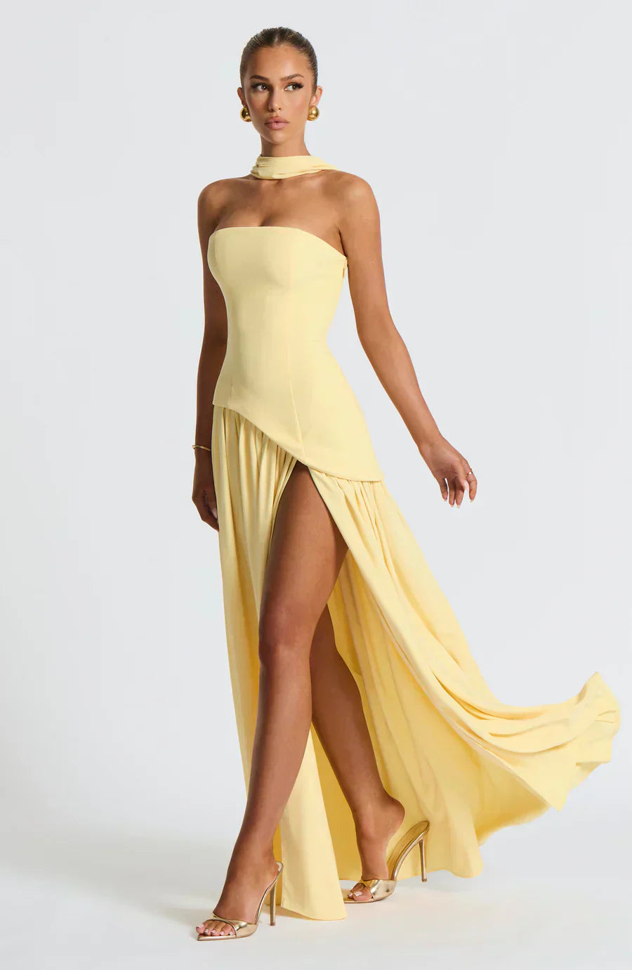 Mariah | Rochie Lungă Elegantă