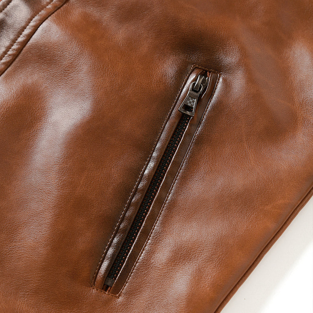 Patrick | Jacket din piele cruiser