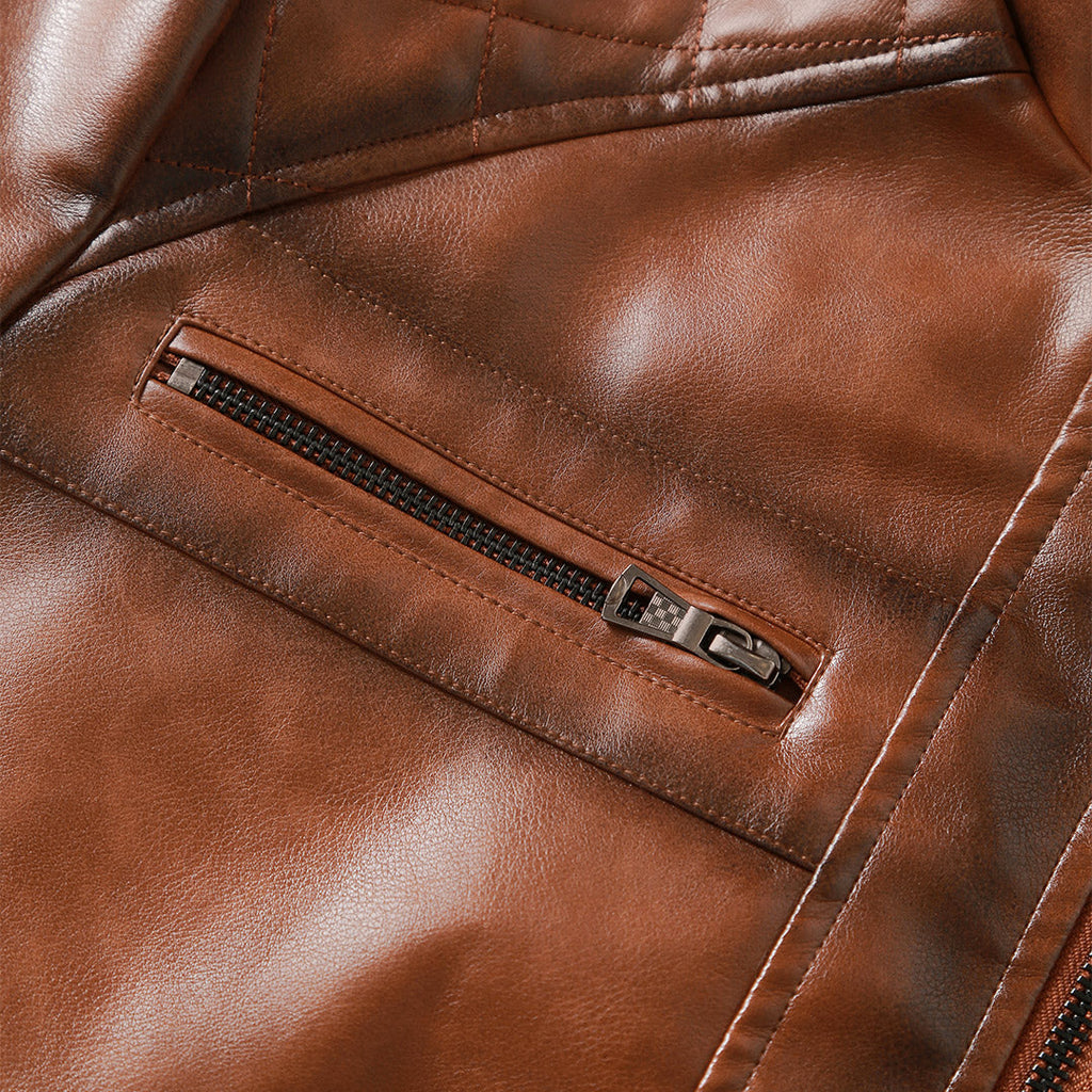 Patrick | Jacket din piele cruiser